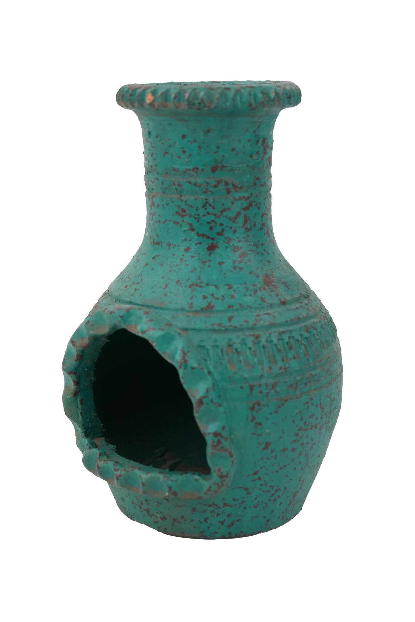 Mini-Clay Chimney Candle Holder-Patio-Garden-Mini-4 Colors: Rustico