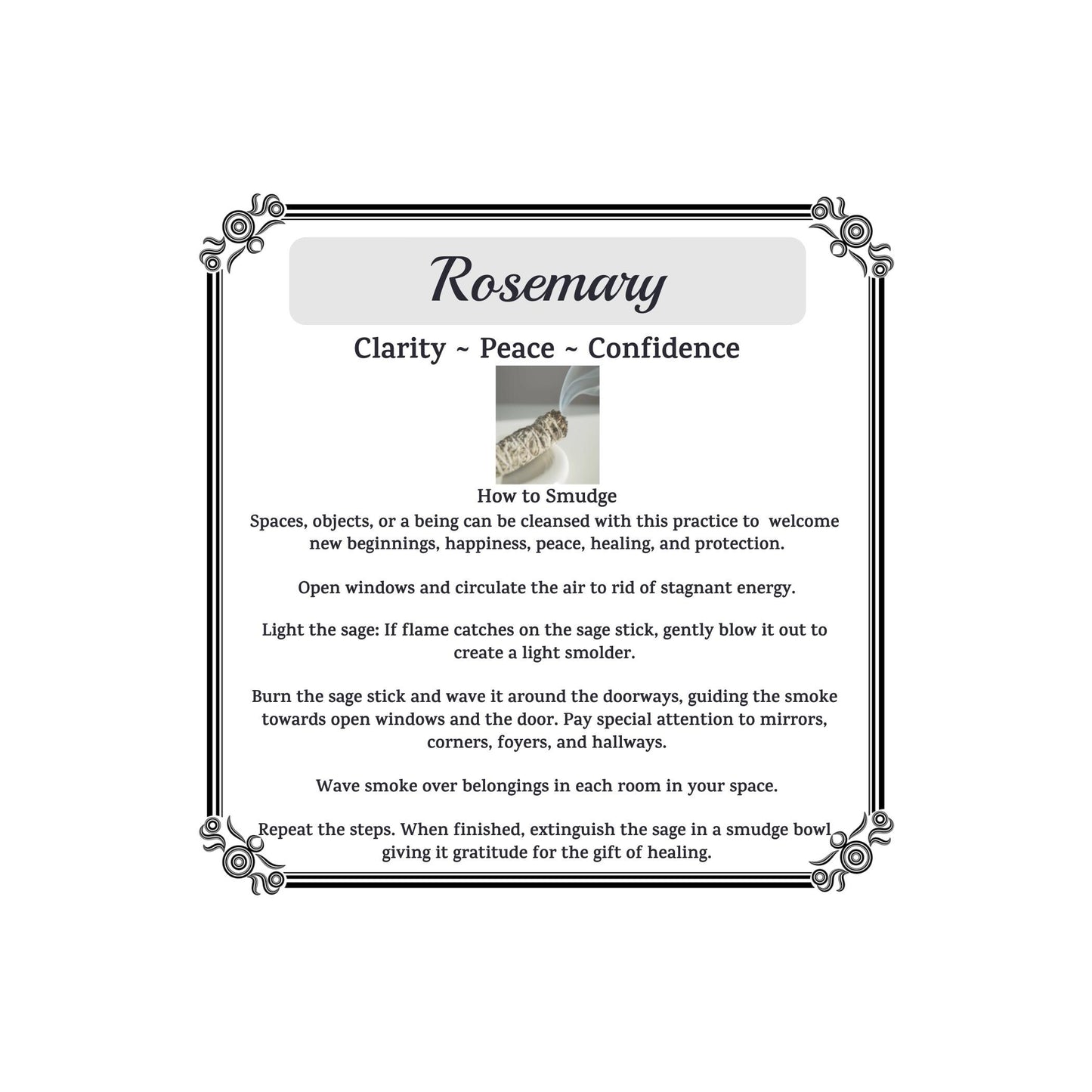 Herb Variety Bundle: Smudge Sticks with Instructions for Cleansing & Protection, Natural Sage Gifts