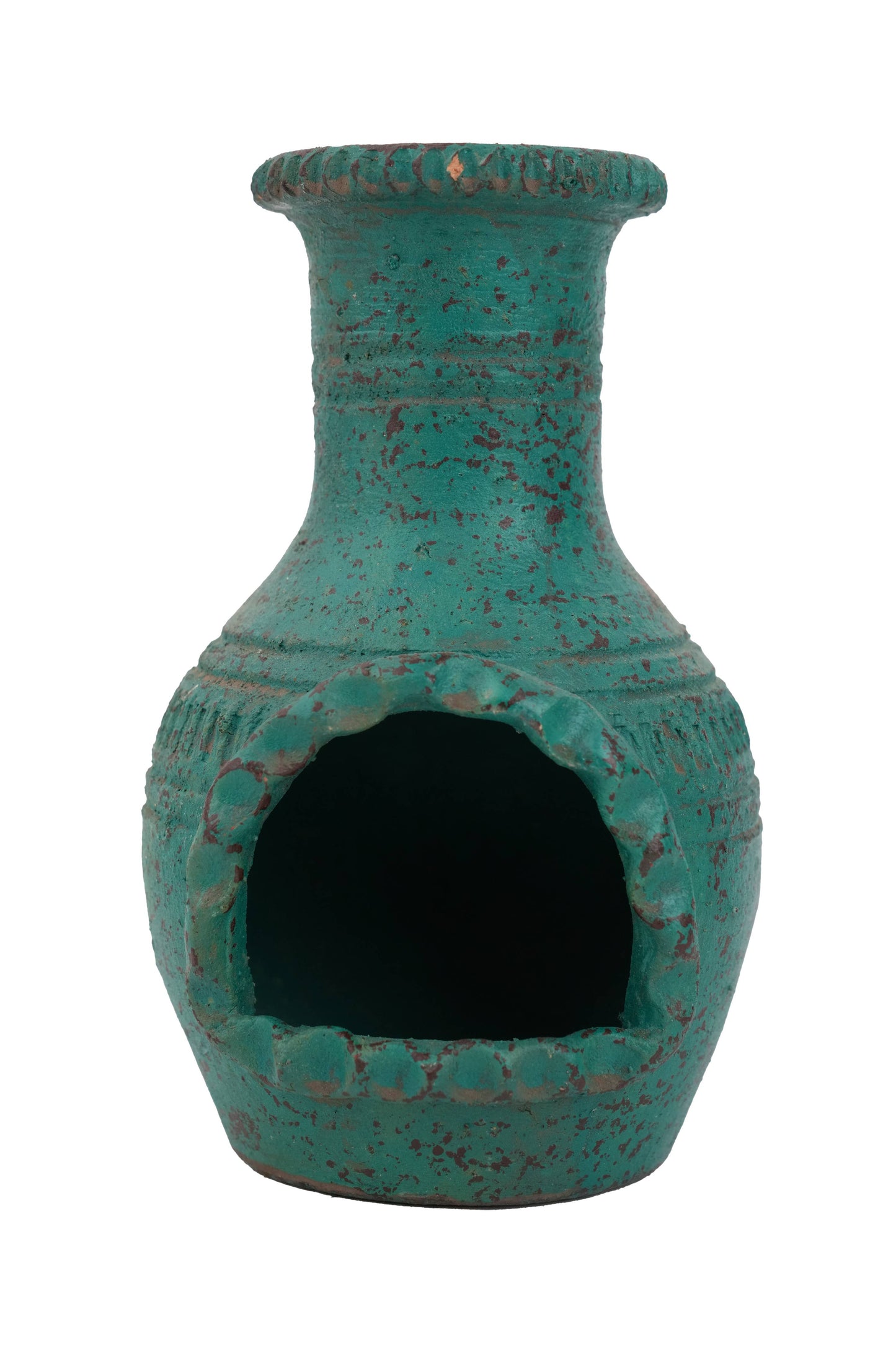 Mini-Clay Chimney Candle Holder-Patio-Garden-Mini-4 Colors: Rustico