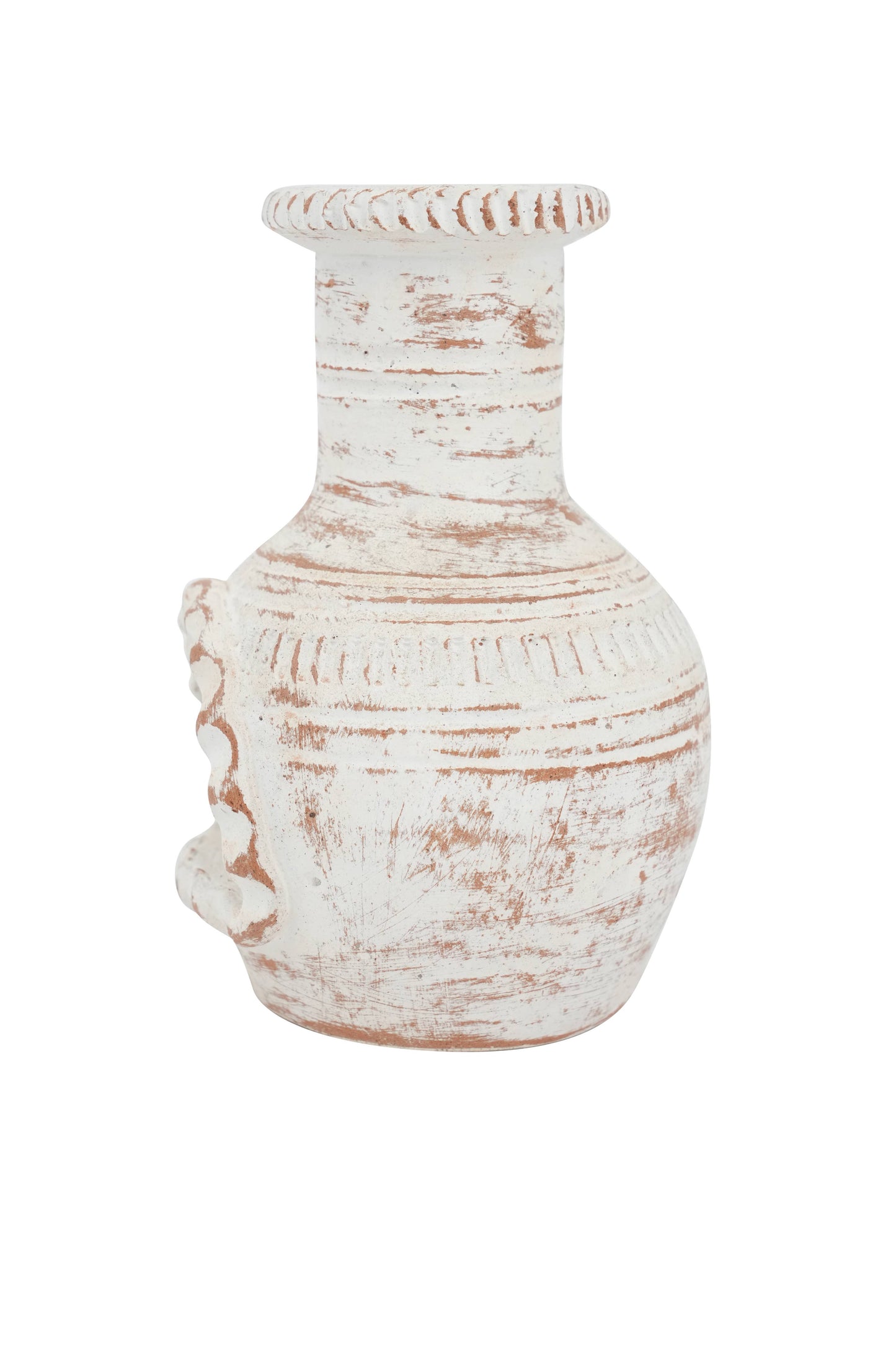 Mini-Clay Chimney Candle Holder-Patio-Garden-Mini-4 Colors: Rustico