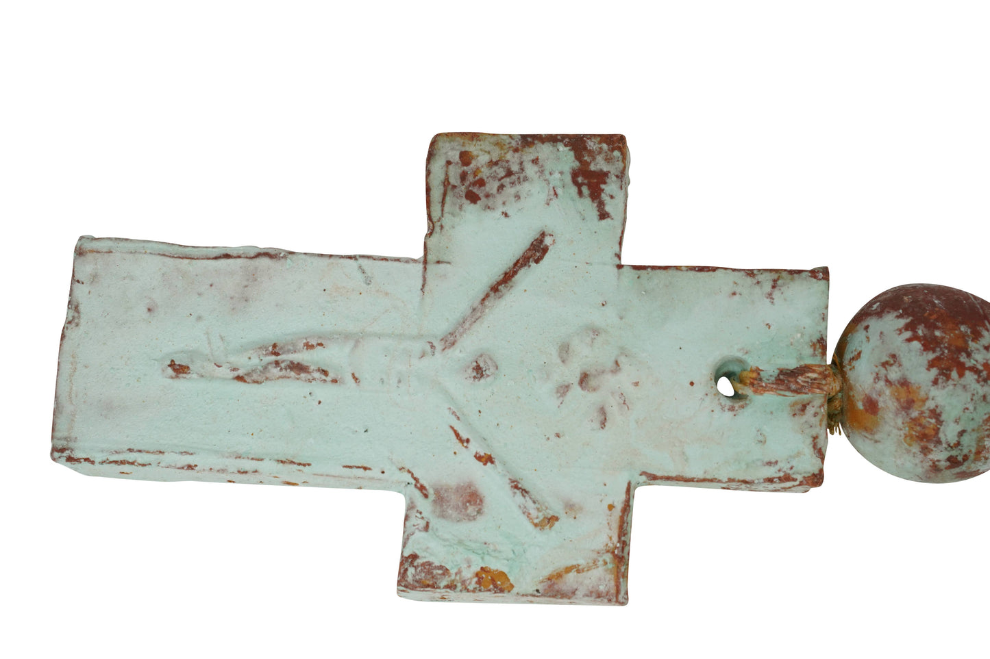 Hope Clay Rosary-Beads-Gorgeous-6 Sizes-Handmade-Turquoise: #1-17 inches long
