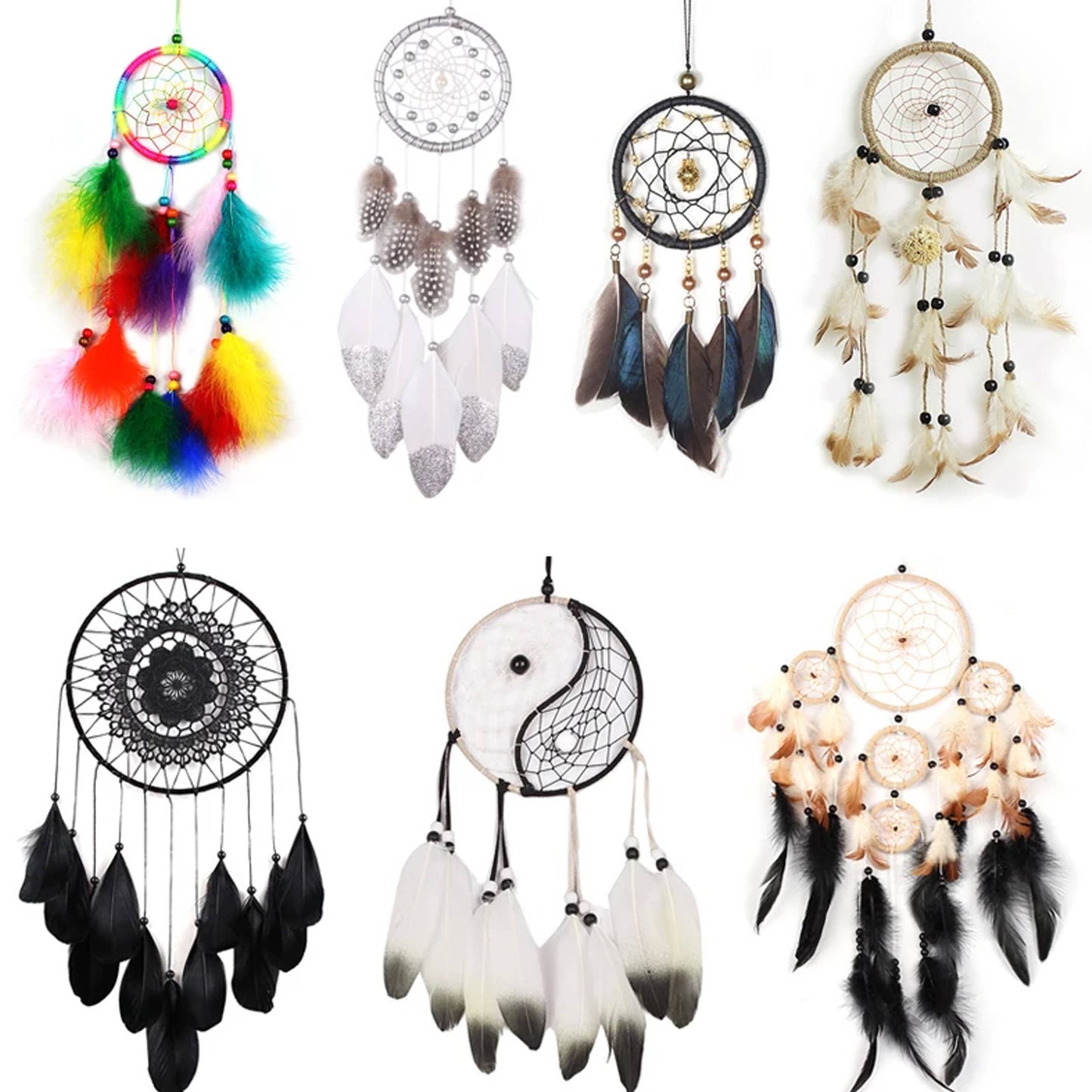 Handmade Dream Catcher Fall Wall Holiday Decor - Halloween ~ All Hallows Eve