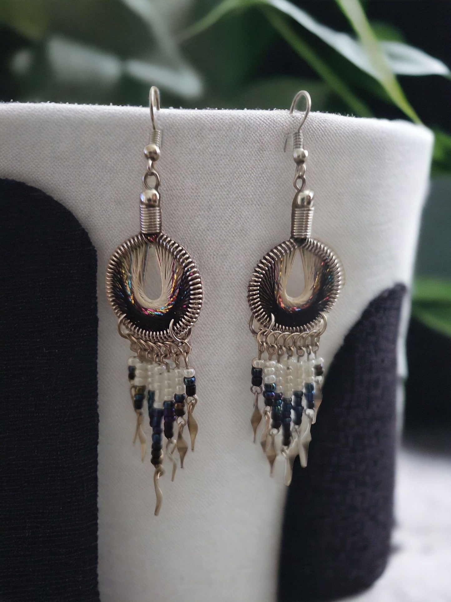 Native American Dangling Chandalier Earrings