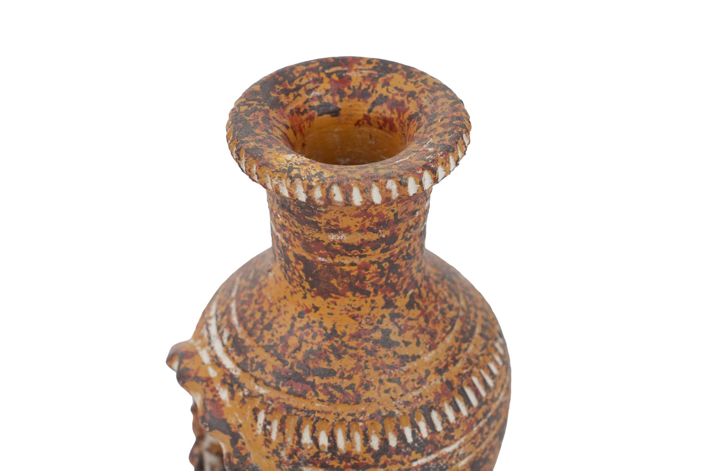 Mini-Clay Chimney Candle Holder-Patio-Garden-Mini-4 Colors: Rustico
