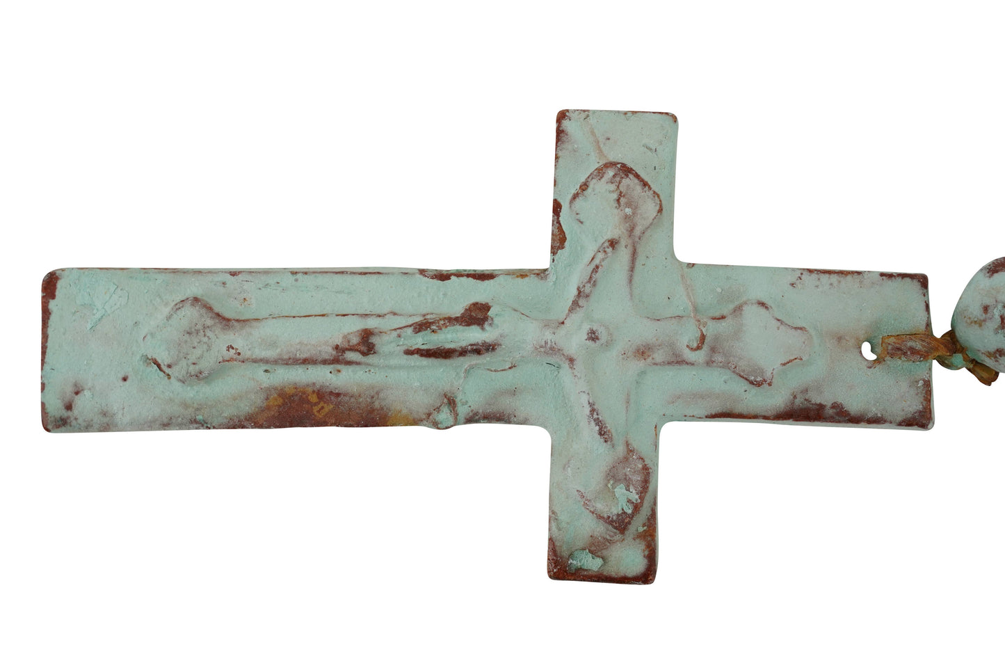 Hope Clay Rosary-Beads-Gorgeous-6 Sizes-Handmade-Turquoise: #1-17 inches long