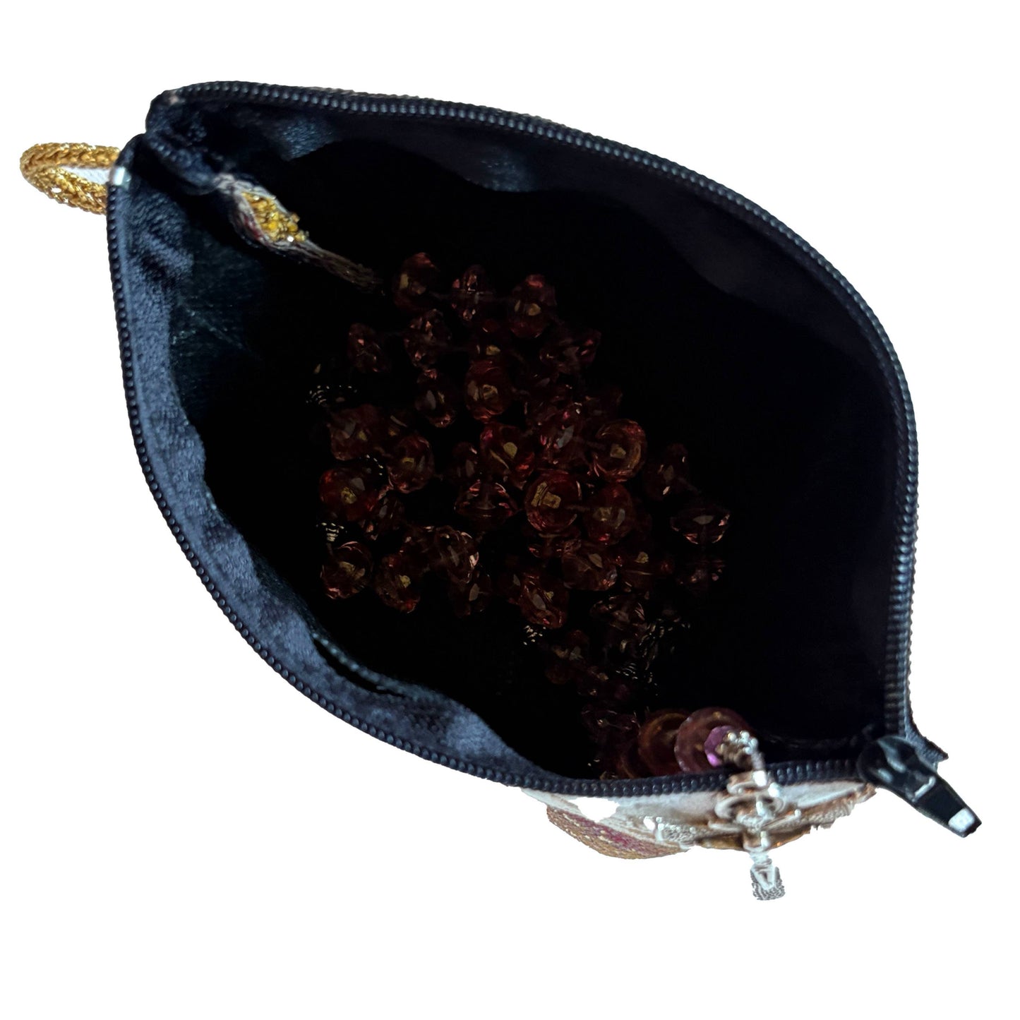 Rosary Pouch - St. Michael or Virgin de Guadalupe 3″ x 4″