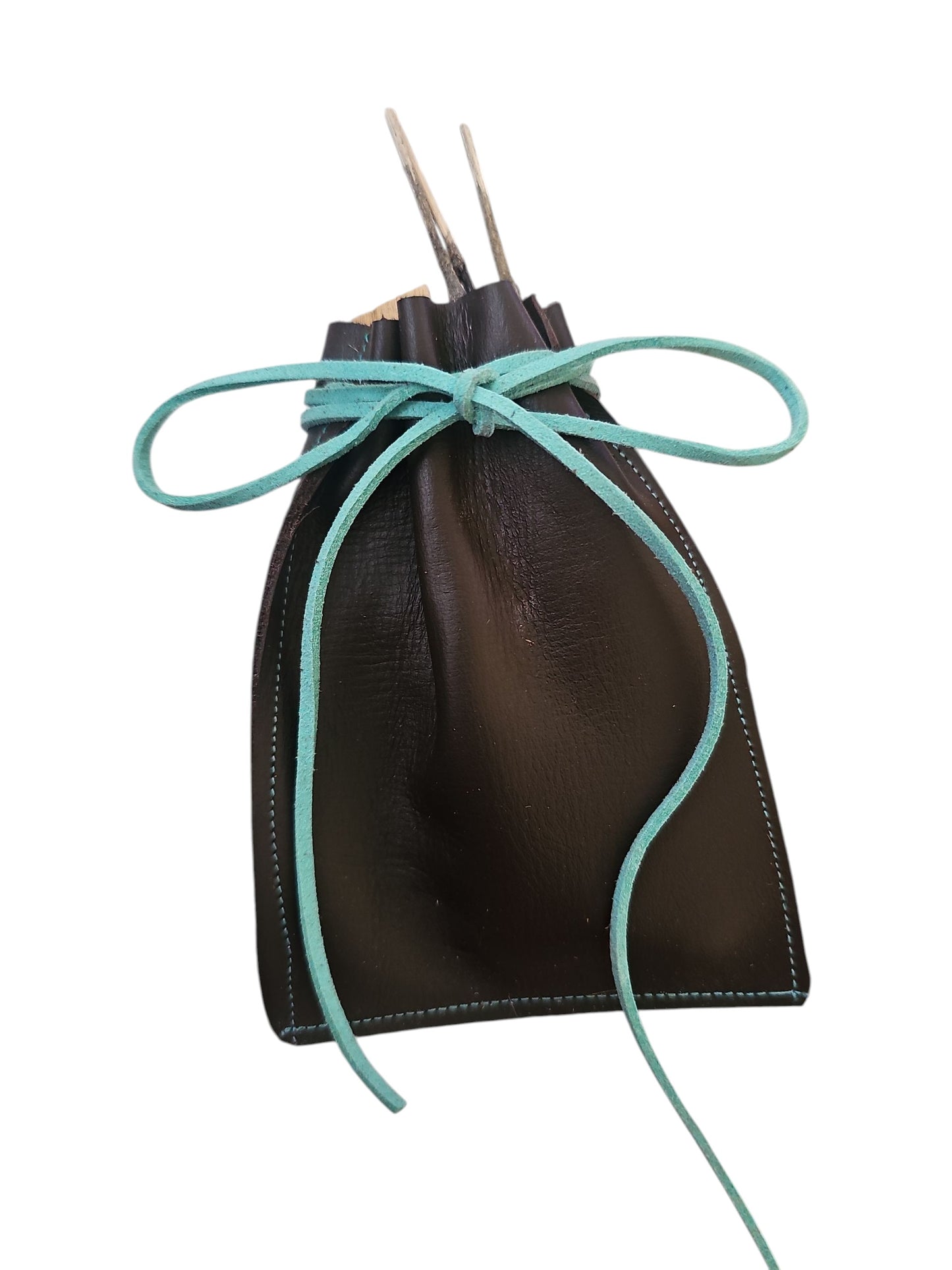 Leather Pouch-Bag, Drawstring Bags, Coin Pouch, Incense Holder, Medicine Bag, Jewelry Storage, Essential Oils