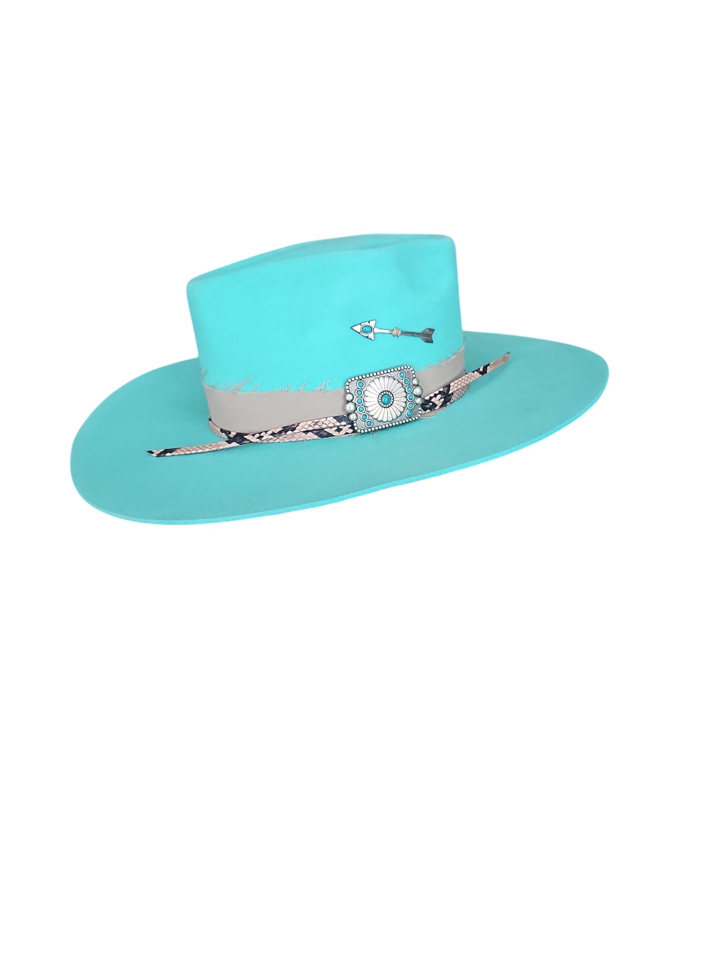 Pitchfront Charlie 1Horse Lainey Wilson Spear Point Mint Wool Hat Small