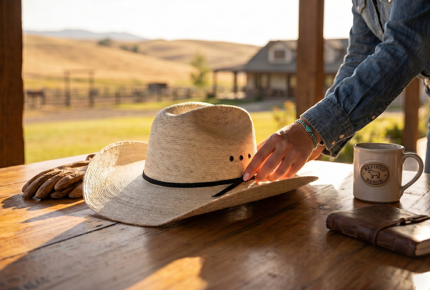 Authentic Palm Vaquero Cowboy Hats