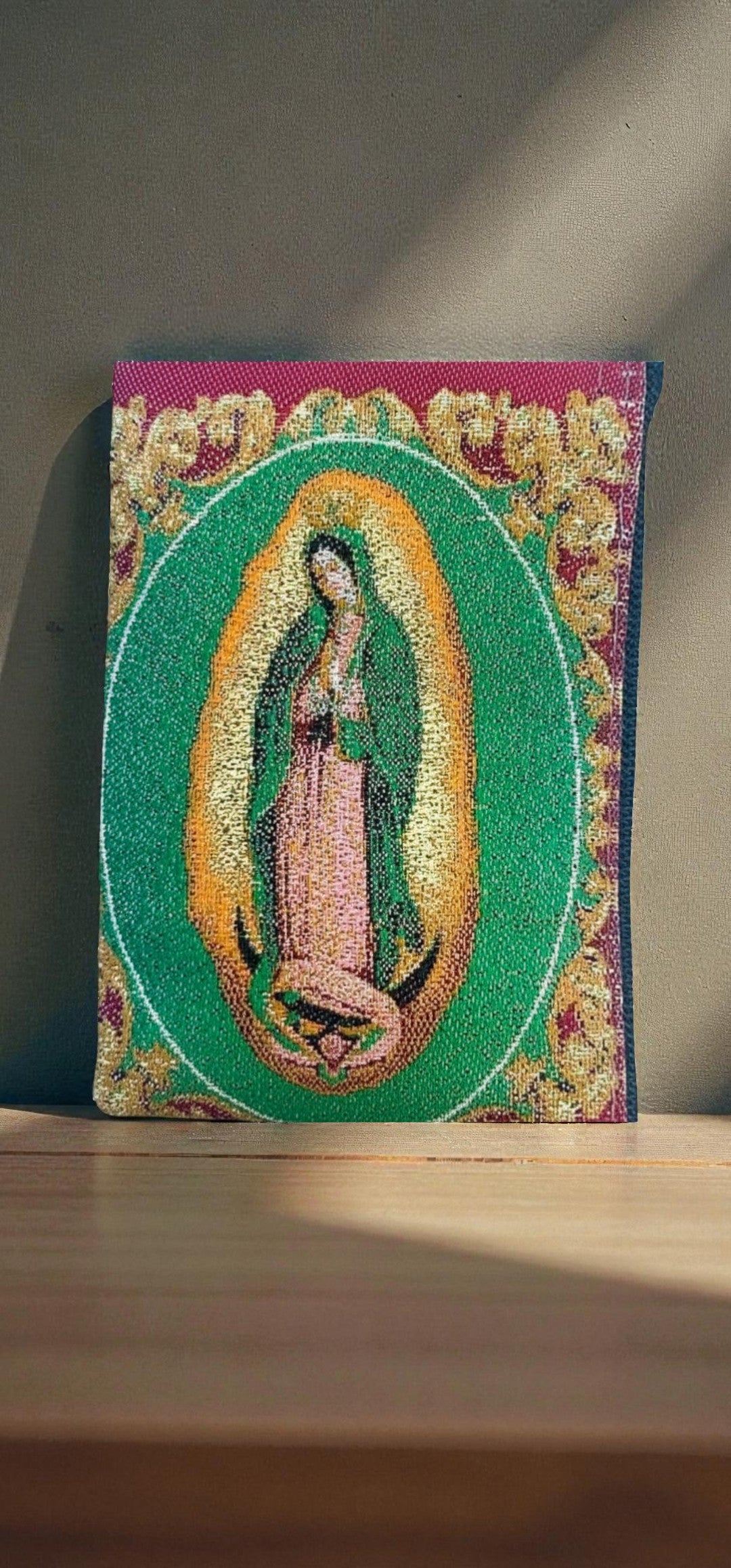 Rosary Pouch - St. Michael or Virgin de Guadalupe 3″ x 4″