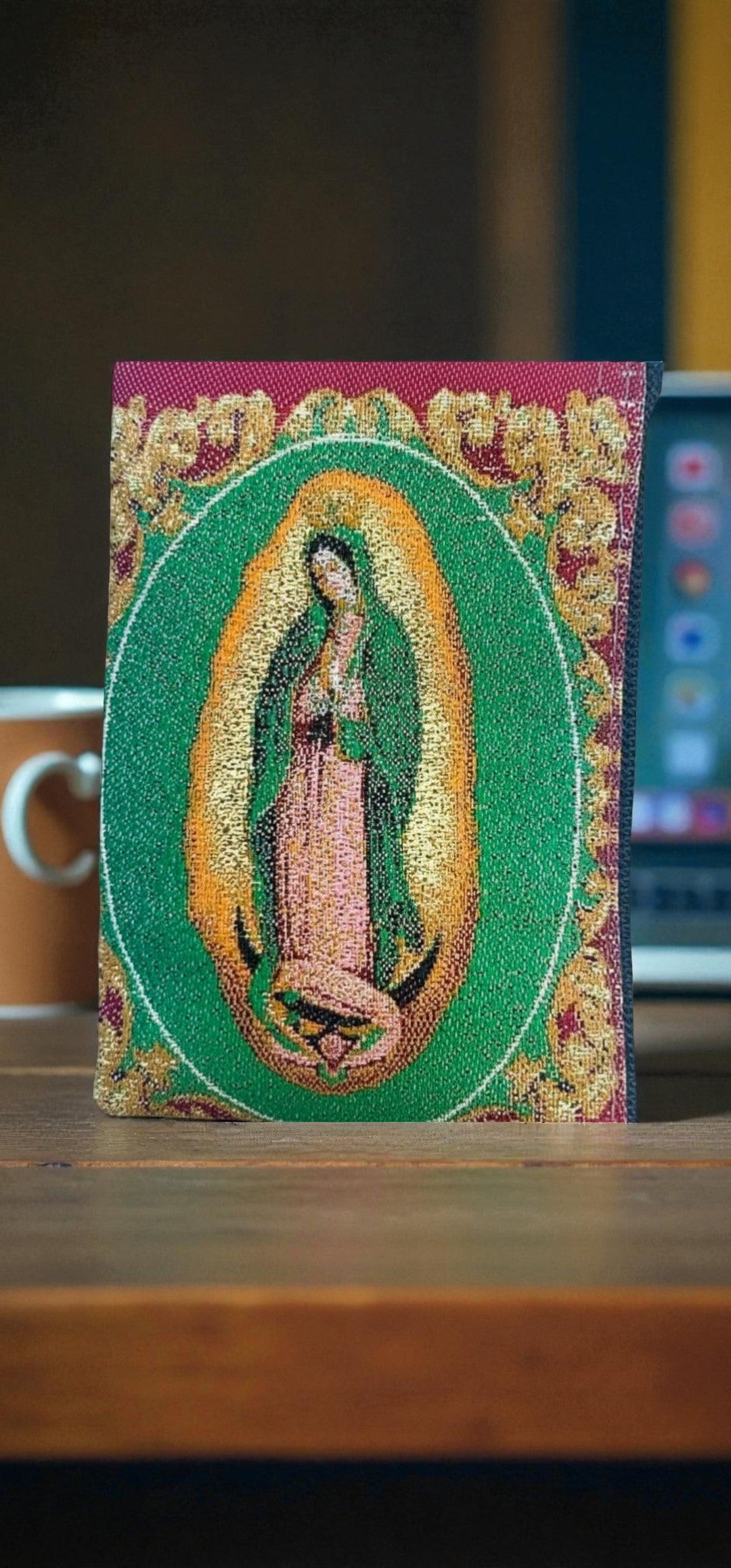 Rosary Pouch - St. Michael or Virgin de Guadalupe 3″ x 4″