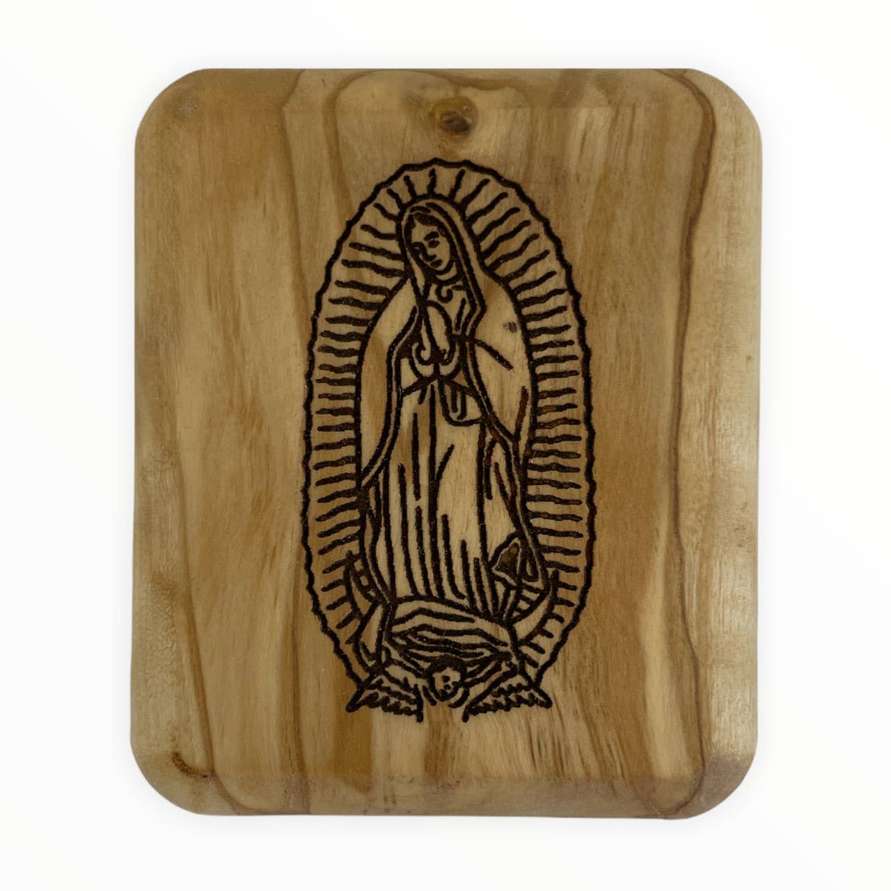 Rosary Box with Our Lady of Guadeloupe