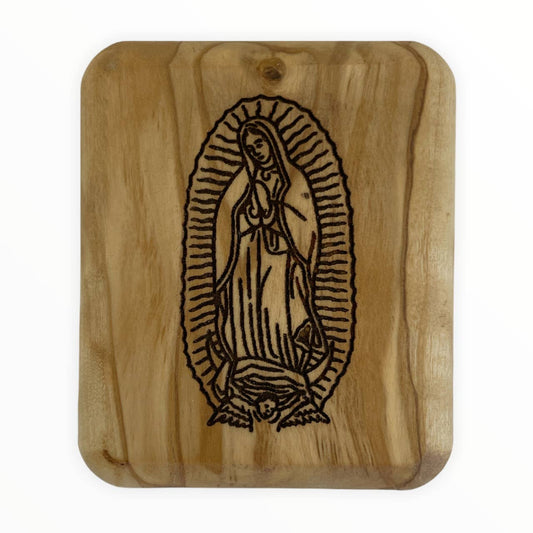 Rosary Box with Our Lady of Guadeloupe