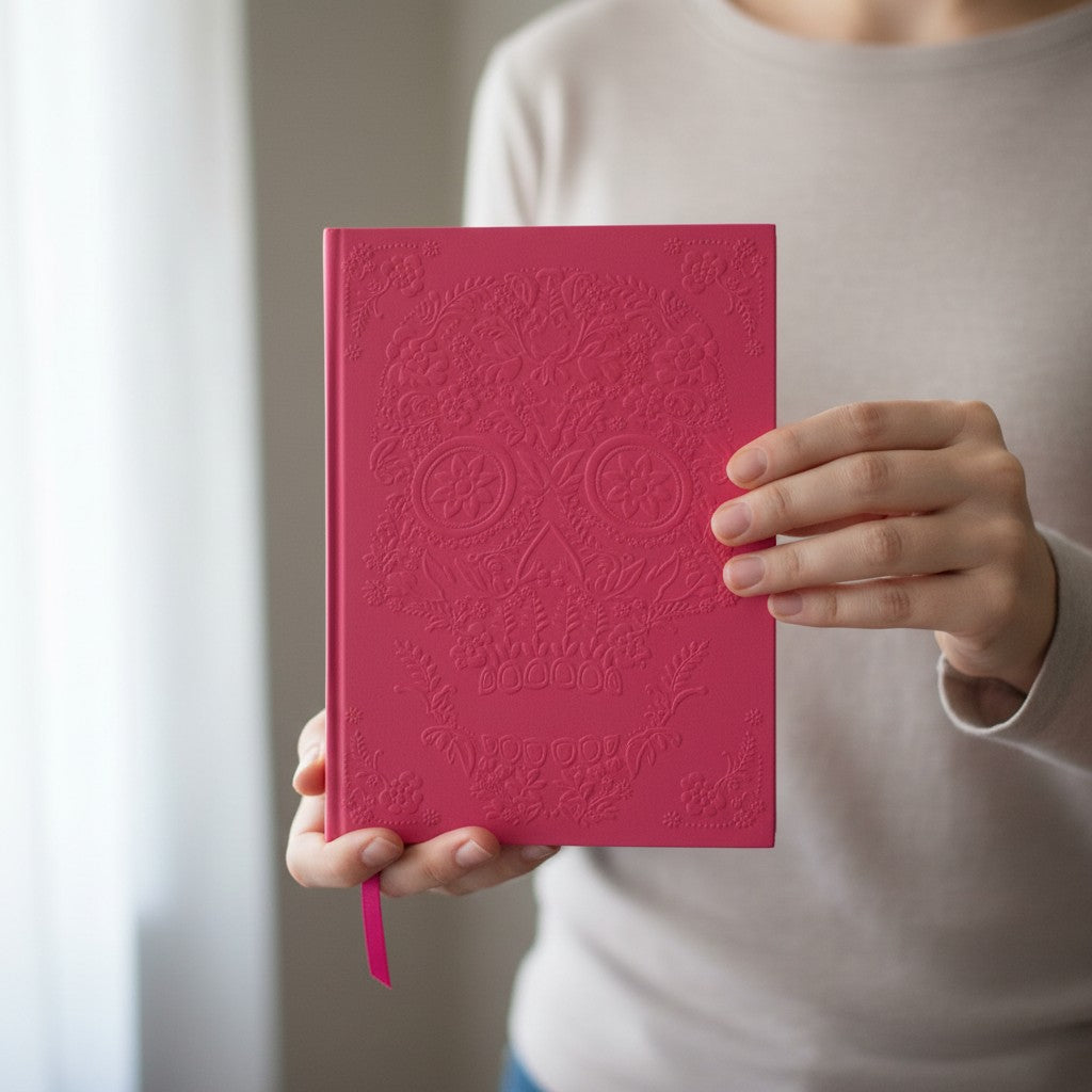 Artisan Art: Flower Sugar Skull Journal