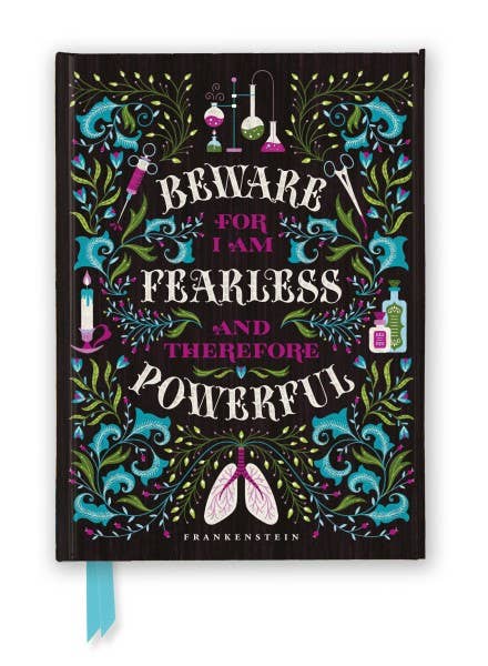 Fearless and Powerful Positive Affirmation Journal Notebook