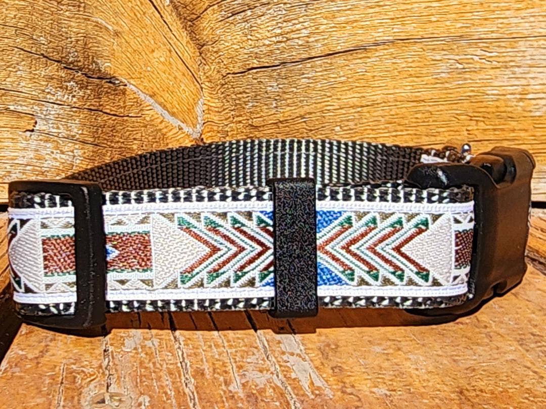 1" Aztec Dog Collar, Leash, or Martingale