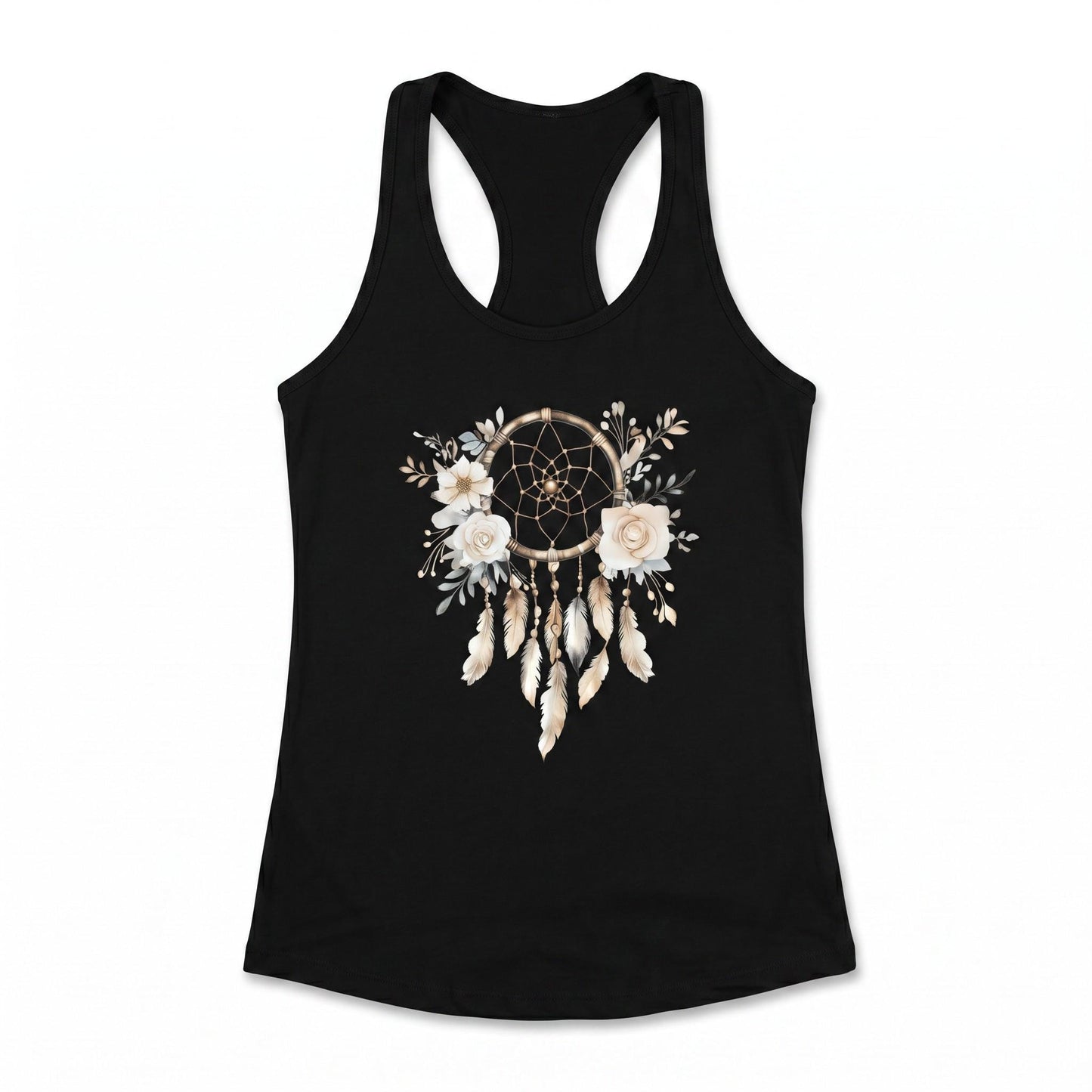 Dreamcatcher Boho Southwest Cowgirl Summer Small Tank Top