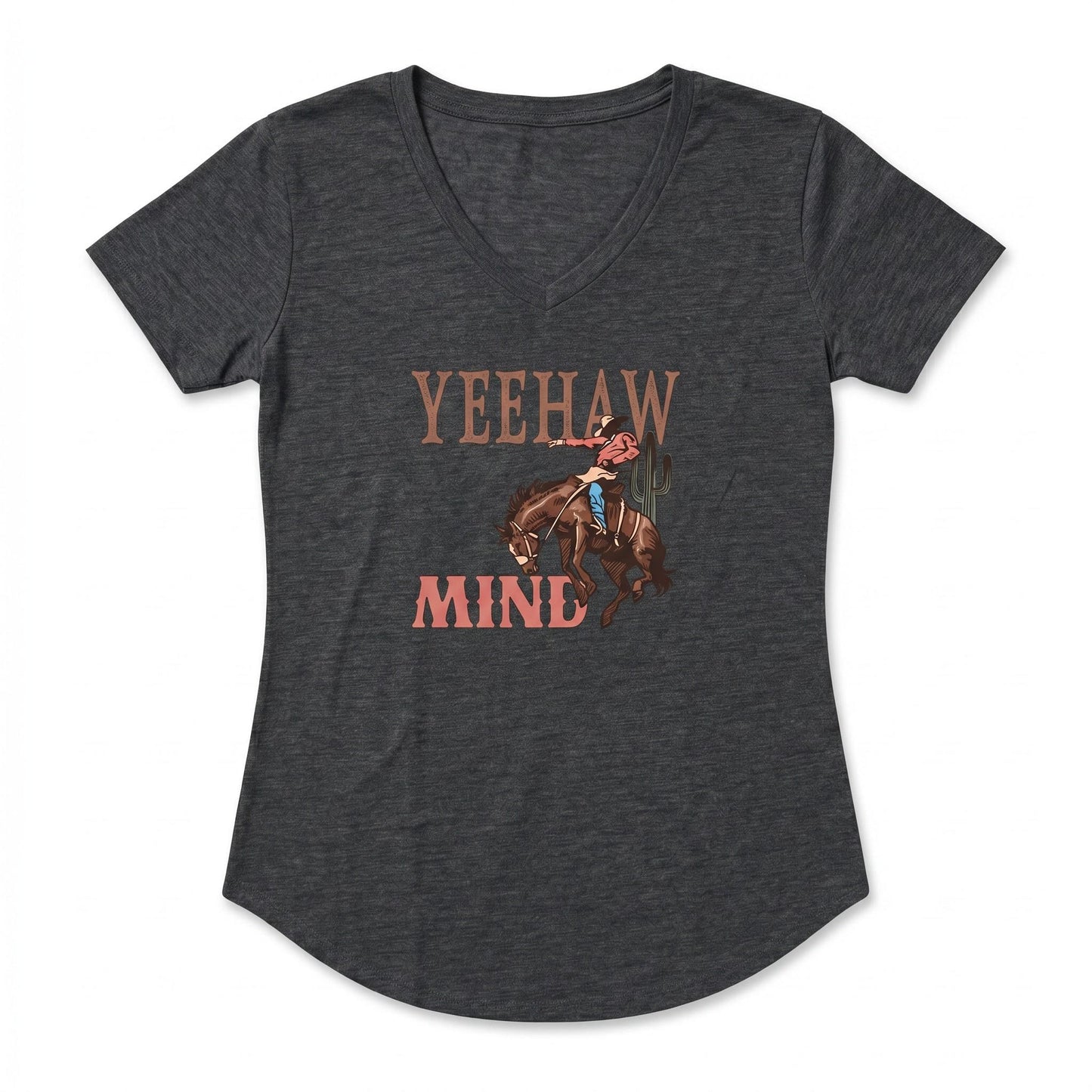 Vintage Western Yeehaw Mind Graphic Tee, Cowgirl T-Shirt, Retro Western Life, Country Concert Top