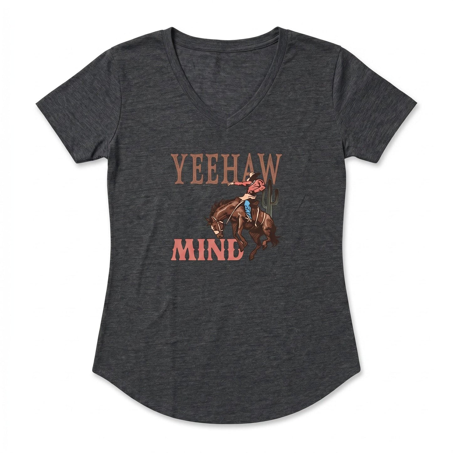 Vintage Western Yeehaw Mind Graphic Tee, Cowgirl T-Shirt, Retro Western Life, Country Concert Top