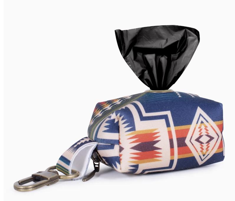Pet Waste Bag Dispenser, Portable Dog Poop Bag Holder, Stylish Outdoor Accessory