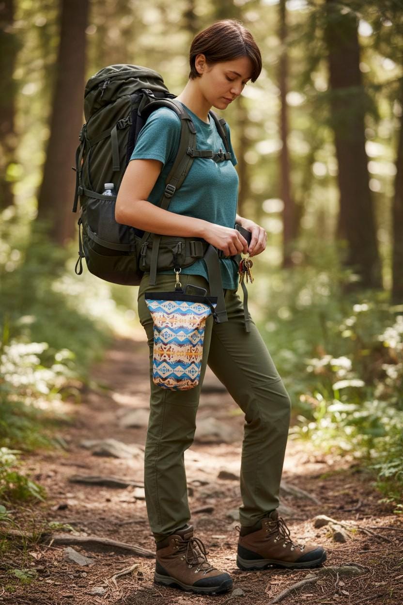 Southwest Travel Waterproof Storage Bag with Roll-Top Design