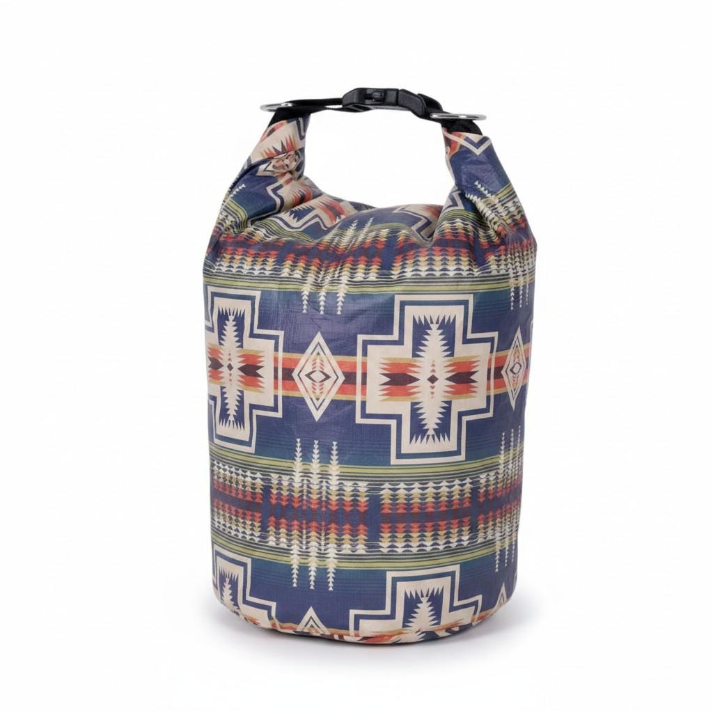 Southwest Travel Waterproof Storage Bag with Roll-Top Design
