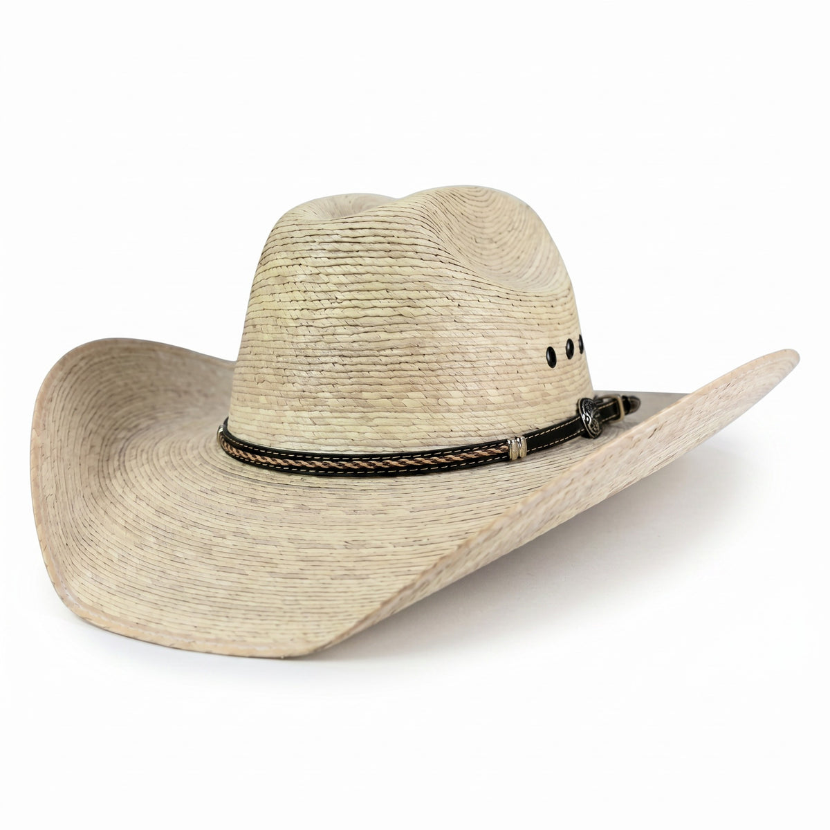 Authentic Palm Vaquero Cowboy Hats Leather Band