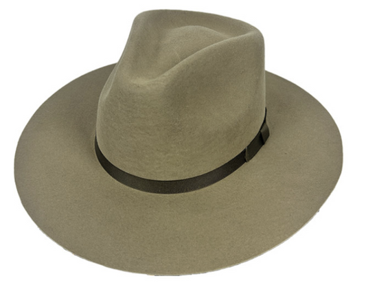 Fine Felt Pinch Front Cowboy Hat | 3-Inch Brim